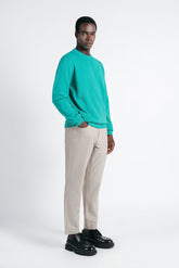 MAGLIA GIROCOLLO CASHMERE LIKE VERDE SMERALDO